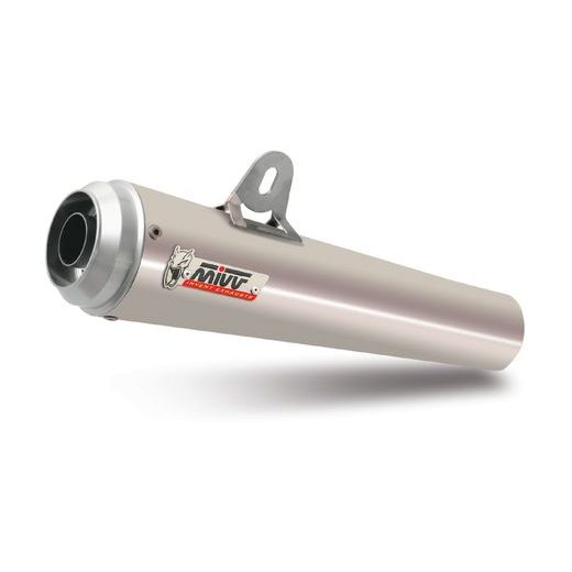 MIVV 2 KONCOVKY VÝFUKU MIVV X-CONE PLUS UE.001.LP1 STAINLESS STEEL / ALUMINIUM END CAP D80