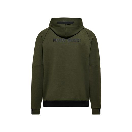 MG ESSENTIAL HOODIE UNISEX - ZELENÁ - DÁRKY PRO FANOUŠKY MOTO GUZZI - NA MOTORKÁŘE