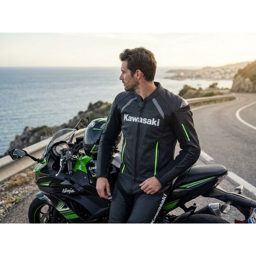 PÁNSKÁ SPORTOVNÍ KOŽENÁ BUNDA RIMINI II - KOŽENÉ BUNDY - NA MOTORKÁŘE