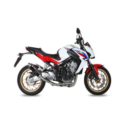 VÝFUK KOMPLETNÍ 4X2X1 MIVV GP H.055.LXB ČERNÁ OCEL D105 - VÝFUKY - NA MOTORKU