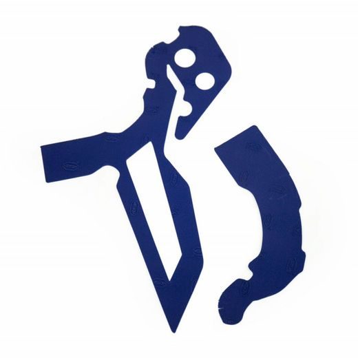 PROTISKLUZOVÉ KRYTY RÁMU VIBRAM M7355B OFF-ROAD MODRÁ - KRYTY - NA MOTORKU