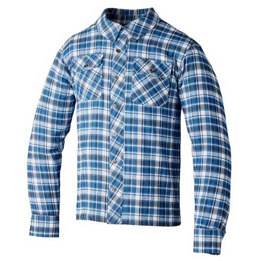 ARAMIDOVÁ KOŠILE RST LUMBERJACK ARAMID CE LINED / 2115 - BÍLÁ/MODRÁ - KOŠILE - NA MOTORKÁŘE