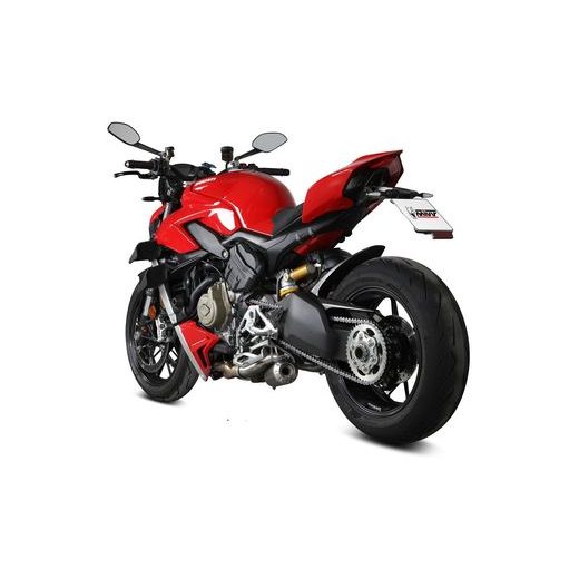 2 KONCOVKY VÝFUKU MIVV X-M1 D.047.SC4T TITAN - DVOJITÉ VÝFUKY - NA MOTORKU