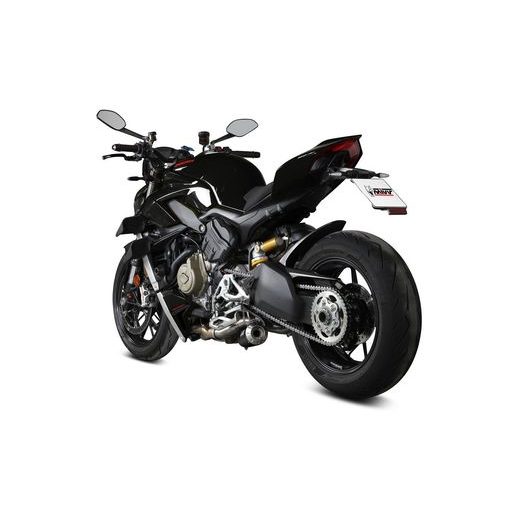 2 KONCOVKY VÝFUKU MIVV X-M1 D.047.SC4B ČERNÁ - DVOJITÉ VÝFUKY - NA MOTORKU