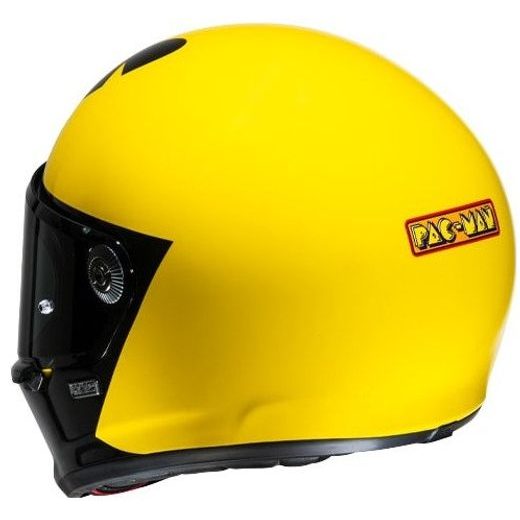 HJC PŘILBA V10 PAC-MAN BANDAI NAMCO - SE SLUNEČNÍ CLONOU - NA MOTORKÁŘE