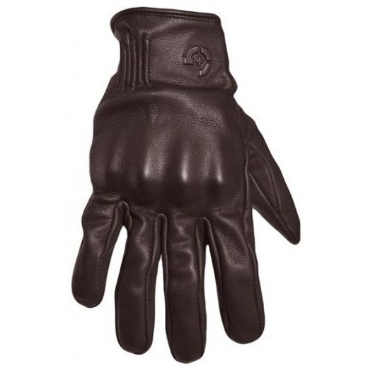 STYLOVÉ KOŽENÉ RUKAVICE GUNS CESTE - HNĚDÉ - KOŽENÉ RUKAVICE - NA MOTORKÁŘE