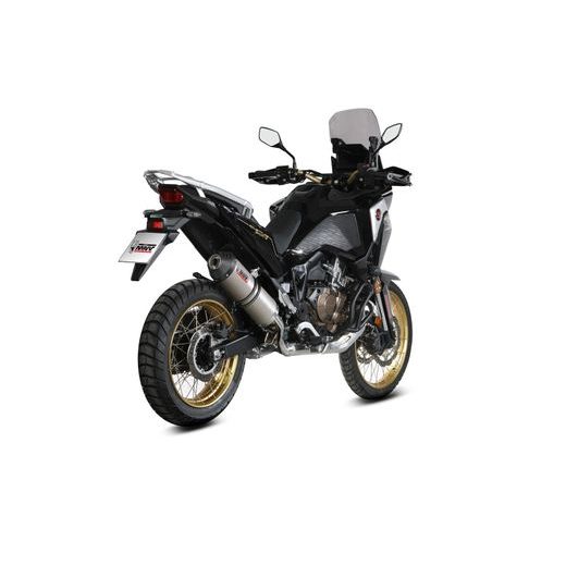 KONCOVKA VÝFUKU MIVV OVAL H.079.LNC TITANIUM / CARBON CAP - KONCOVKY VÝFUKU - NA MOTORKU