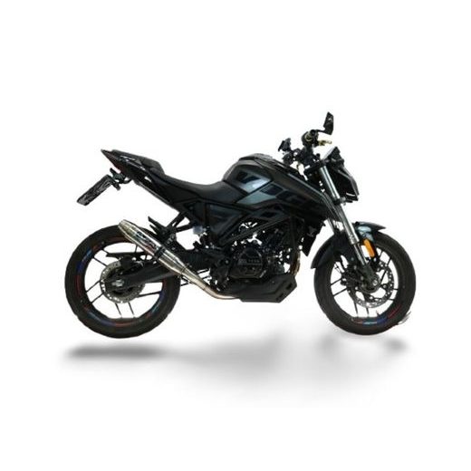 VÝFUK KOMPLETNÍ GPR DEEPTONE INOX VO.10.RACEDB.DE BROUŠENÁ NEREZOVÁ OCEL - VÝFUKY - NA MOTORKU