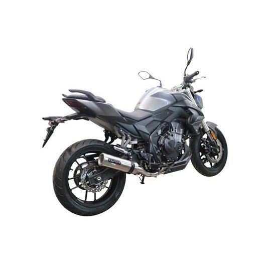 KONCOVKA VÝFUKU SLIP-ON GPR M3 VO.2.1.RACE.M3.INOX BROUŠENÁ NEREZOVÁ OCEL VČ. PROPOJOVACÍ TRUBKY - KONCOVKY VÝFUKU - NA MOTORKU