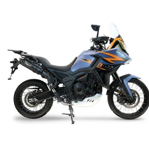 KONCOVKA VÝFUKU SLIP-ON GPR FURORE-X TITANIO NERO Z.19.FUXTITBL TITANOVÁ MATNÁ ČERNÁ ZAHRNUJE SPOJOVACÍ SVOD A ODNÍMATELNÝ DB KILLER - KONCOVKY VÝFUKU - NA MOTORKU