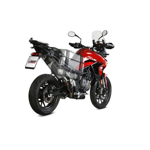 KONCOVKA VÝFUKU MIVV SPEED EDGE T.018.LRX NEREZ / KARBONOVÉ VÍČKO - KONCOVKY VÝFUKU - NA MOTORKU