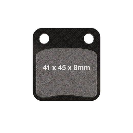 BRZDOVÉ DESTIČKY EBC SFA054 - PŘEDNÍ - NA MOTORKU