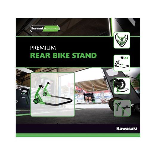 ORIGINÁLNÍ STOJAN POD ZADNÍ KOLO KAWASAKI - DÁRKY PRO FANOUŠKY KAWASAKI - NA MOTORKÁŘE
