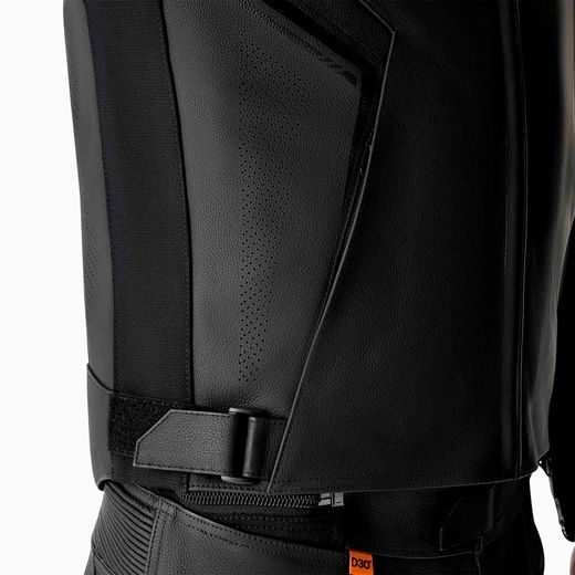 SPORTOVNÍ KOŽENÁ BUNDA RST S1 D3O – ČERNÁ - KOŽENÉ BUNDY - NA MOTORKÁŘE