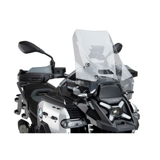 PRODLOUŽENÉ PŘEDNÍ DEFLEKTORY PUIG 22317H KOUŘOVÁ - PLEXI ŠTÍTY - NA MOTORKU