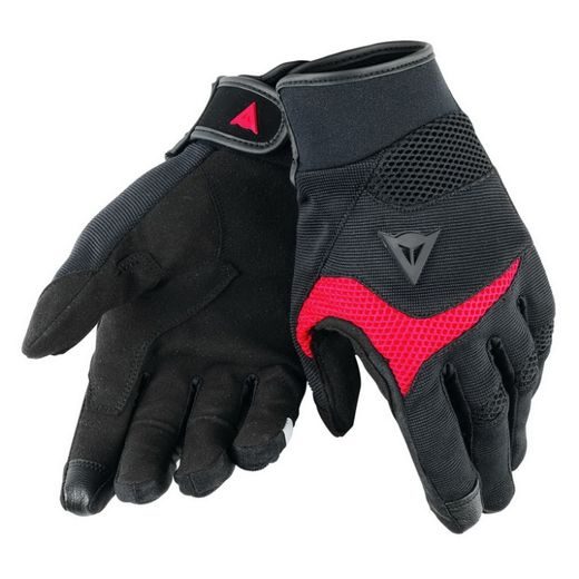 RUKAVICE DAINESE DESERT POON D1 UNISEX - ČERVENÁ