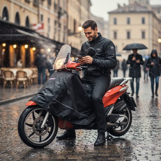 DEKA NA NOHY NA PIAGGIO NEW LIBERTY - DEKY NA NOHY - NA MOTORKÁŘE