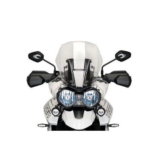 ELEKTRICKÝ REGULAČNÍ SYSTÉM PUIG 3654N ČERNÝ - PLEXI ŠTÍTY - NA MOTORKU