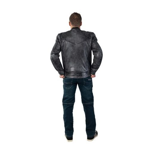 PÁNSKÁ STYLOVÁ KOŽENÁ BUNDA MBW VINTAGE - KOŽENÉ BUNDY - NA MOTORKÁŘE