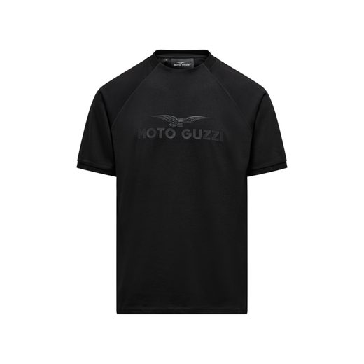 MG ESSENTIAL T-SHIRT MAN - ČERNÁ - DÁRKY PRO FANOUŠKY MOTO GUZZI - NA MOTORKÁŘE