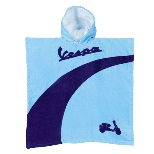 DĚTSKÉ PONČO VESPA - MODRÁ - PRO DĚTI - NA MOTORKÁŘE