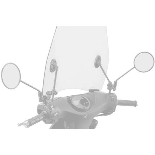 PLEXI ŠTÍT PUIG URBAN 22155W PRŮHLEDNÝ - PLEXI ŠTÍTY - NA MOTORKU