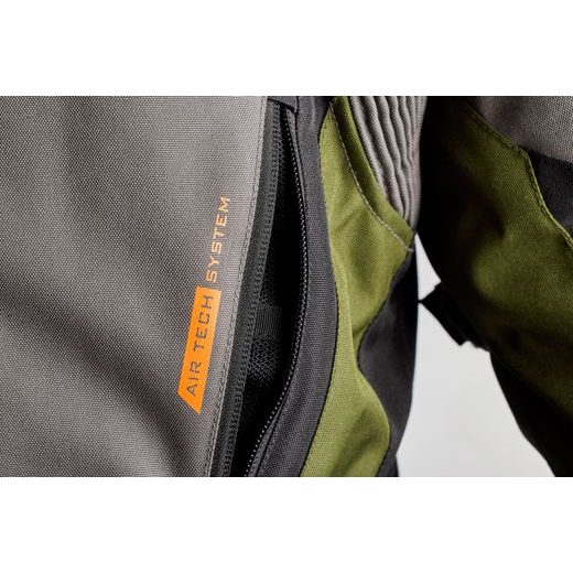 RST 3198 MAVERICK EVO CE MENS TEXTILE JACKET - KHAKI/ŠEDÁ - TEXTILNÍ BUNDY - NA MOTORKÁŘE