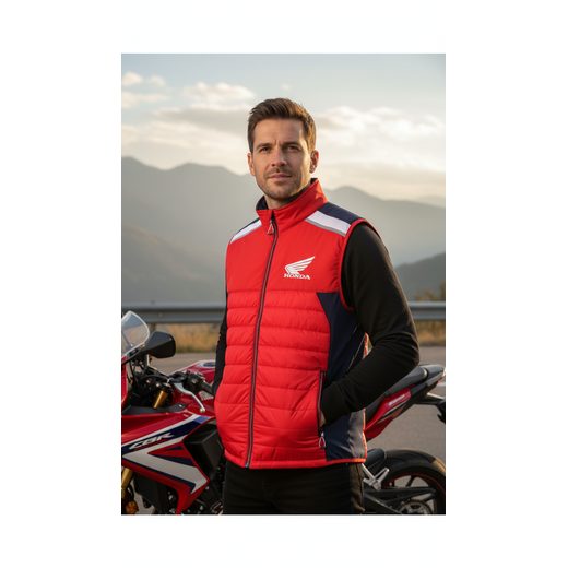 HONDA VESTA RACING BODYWARMER 23 RED - DÁRKY PRO FANOUŠKY HONDA - NA MOTORKÁŘE