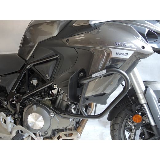 OCHRANNÉ RÁMY MOTORU RDMOTO CF95KD MATNÁ ČERNÁ - PADACÍ RÁMY - NA MOTORKU