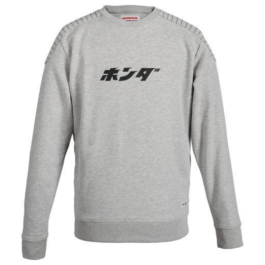 HONDA MIKINA KANJI CLASSICAL HERITAGE - ŠEDÁ 2026 - VOLNÝ ČAS - NA MOTORKÁŘE