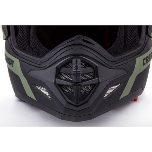 PŘILBA TOUR 1.1 SPECTRE, CASSIDA (ZELENÁ ARMY MATNÁ/ŠEDÁ/ČERNÁ, PLEXI S PŘÍPRAVOU PRO PINLOCK) - ENDURO HELMY - NA MOTORKÁŘE