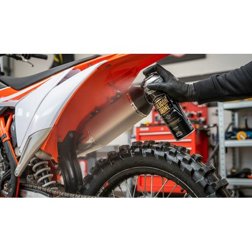 SILIKONOVÝ LESK NA MOTOCYKLY MUC-OFF 626 500ML - DÁRKY PRO MOTOKROSAŘE - NA MOTORKÁŘE
