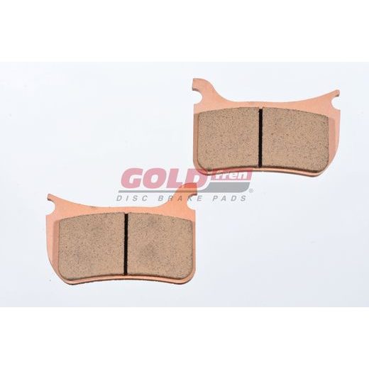 BRZDOVÉ DESTIČKY GOLDFREN 276 S33 STREET FRONT - PŘEDNÍ - NA MOTORKU