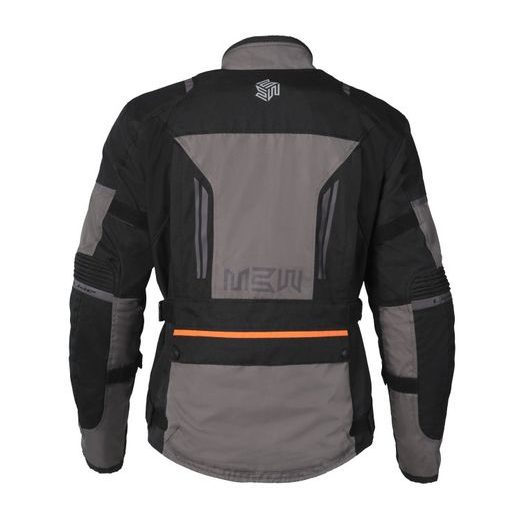 TEXTILNÍ TŘÍVRSTVÁ BUNDA MBW ADVENTURE EVO JACKET - ORANŽOVÁ - TEXTILNÍ BUNDY - NA MOTORKÁŘE