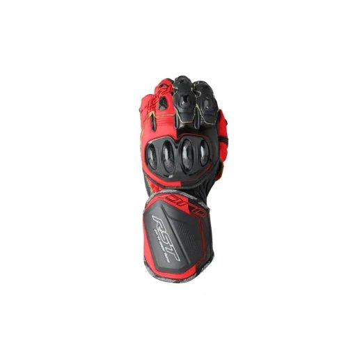 PÁNSKÉ RUKAVICE - RST 103715 PRO SERIES GP D3O GLOVES - ČERVENÉ - KOŽENÉ RUKAVICE - NA MOTORKÁŘE