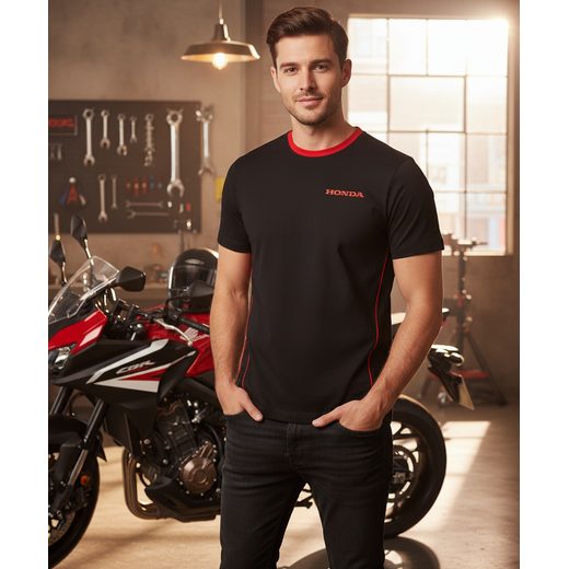 HONDA TRIKO PADDOCK BLACK/RED - DÁRKY PRO FANOUŠKY HONDA - NA MOTORKÁŘE