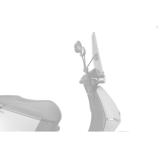 PLEXI ŠTÍT PUIG URBAN 22088W PRŮHLEDNÝ - PLEXI ŠTÍTY - NA MOTORKU