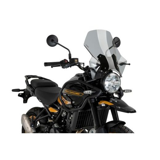 PLEXI ŠTÍT PUIG ADJUSTABLE 22113H KOUŘOVÁ - PLEXI ŠTÍTY - NA MOTORKU