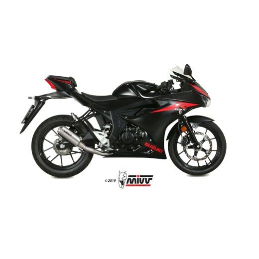 VÝFUK KOMPLETNÍ 1X1 MIVV MK3 S.055.SM3X NEREZ - VÝFUKY - NA MOTORKU