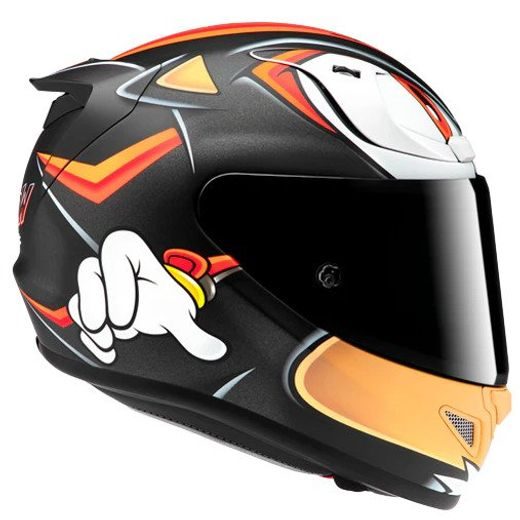 HJC PŘILBA RPHA 12 SHADOW THE HEDGEHOG MC1SF - BEZ SLUNEČNÍ CLONY - NA MOTORKÁŘE