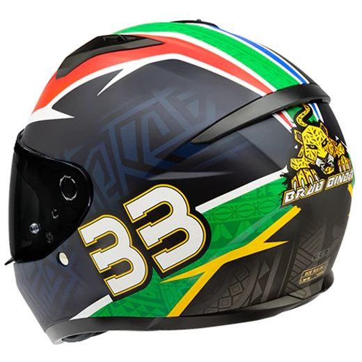 HJC PŘILBA C10 BB33 MC21SF - BEZ SLUNEČNÍ CLONY - NA MOTORKÁŘE