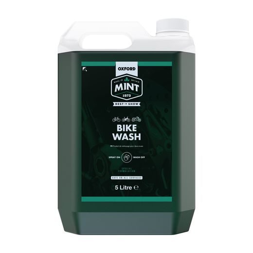 ČISTICÍ PROSTŘEDEK NA MOTOCYKLY OXFORD MINT BIKE WASH 5L - NA MOTORKU - NA DOVOLENOU