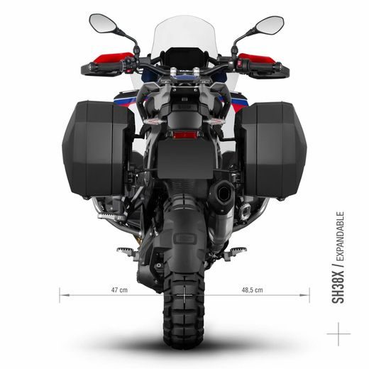 MONTÁŽNÍ SADA 3P SYSTÉM SHAD W0RG15IF - ZAVAZADLA - NA MOTORKU