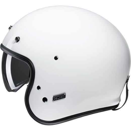 HJC PŘILBA V31 SOLID WHITE - OTEVŘENÉ HELMY - NA MOTORKÁŘE