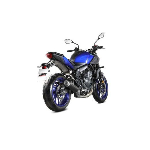 VÝFUK KOMPLETNÍ 2X1 MIVV GPPRO Y.084.LXBP ČERNÁ - DVOJITÉ VÝFUKY - NA MOTORKU