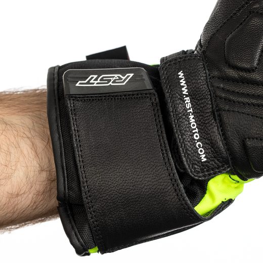 RUKAVICE RST STORM CE WP / 2717 - ŽLUTÁ - NEPROMOKAVÉ RUKAVICE - NA MOTORKÁŘE