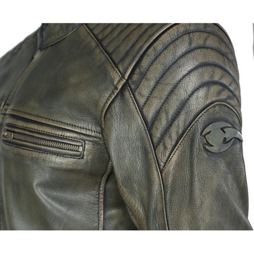 STYLOVÁ KOŽENÁ BUNDA MBW PEET HNĚDÁ - KOŽENÉ BUNDY - NA MOTORKÁŘE