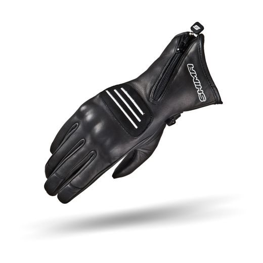 RUKAVICE SHIMA OUTFLY DÁMSKÉ ČERNÉ S - KOŽENÉ RUKAVICE - NA MOTORKÁŘE
