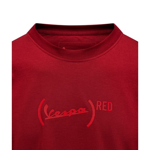 VESPA TRIČKO JERSEY - ČERVENÁ - TRIČKA - NA MOTORKÁŘE