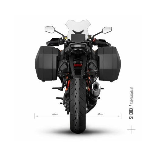 MONTÁŽNÍ SADA 3P SYSTÉM SHAD K0SD14IF - ZAVAZADLA - NA MOTORKU